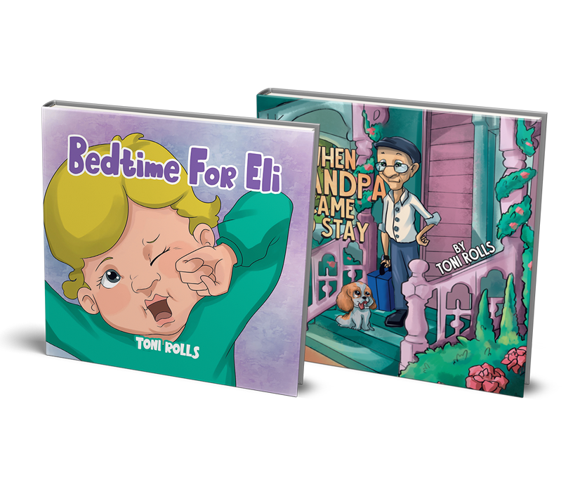 When Grandpa Came to Stay and Bedtime For Eli by TONY ROLLS